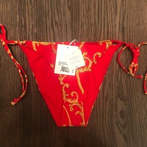 New, still in package with tags. Ganni string bikini bottom size 4